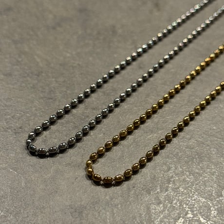 2505NC0339 / Oval bees necklace（Gold）