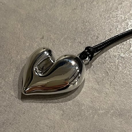 2411NC0269 / Volume heart choker（Silver）