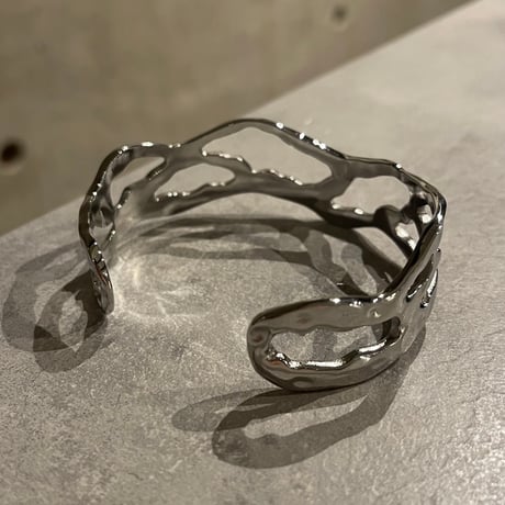 2511BR0108 / Wave craft Bangle（Silver）