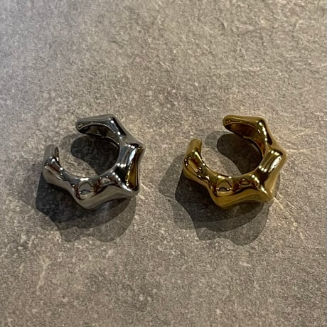 2601EC034 / Bumpy design Earcuff（Gold）