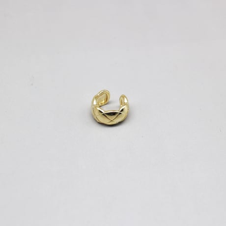 Metal Geometry Open Small  Earcuff （Gold） / EC075