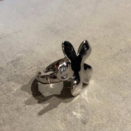 2411RG0546 / Big flower design ring（Silver）