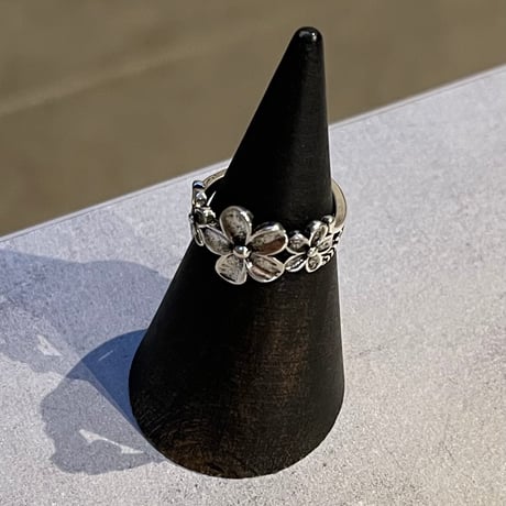 2501RG0566 / Leaf flower motif ring（Silver）