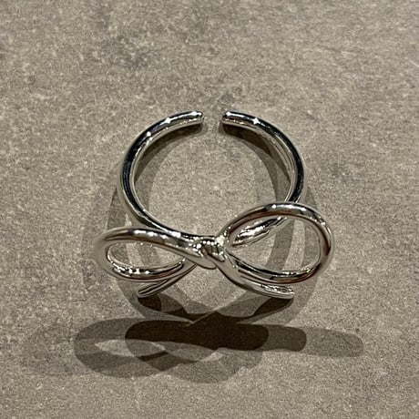 2410RG0529 / Simple ribbon motif ring（Silver）
