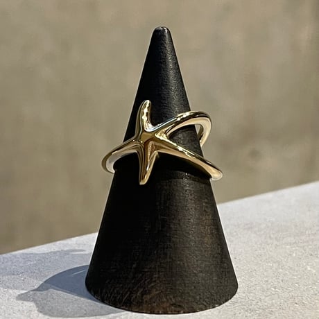 2505RG0620 / Asymmetry Star motif ring（Gold）