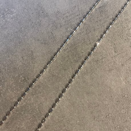 2510NC0361 / Oval chain Necklace（Silver/45cm）