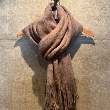 2511GS051(S)/ Mink Touch Plain Stole（Red)