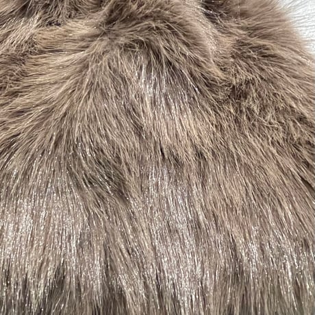 2501HW0070(S)/ Volume fur hat #3（Brown）