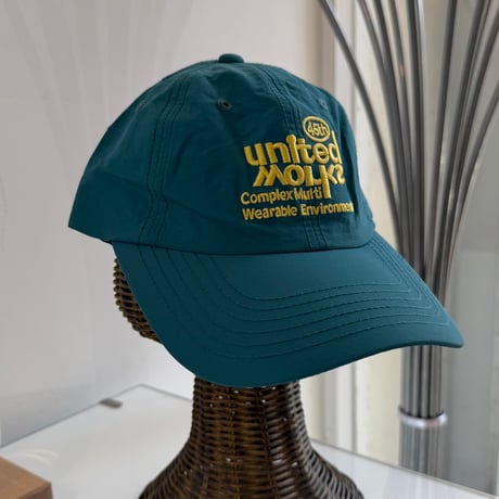 2604HW065(S) / Embroidery nylon Cap（Blue Green）
