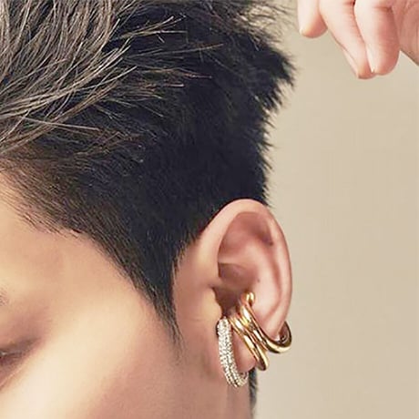 EC113 / Vintage Ear Cuff #S/M（SILVER）