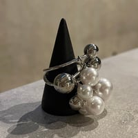2512RG0713 /  Mix Pearl ring（Silver）