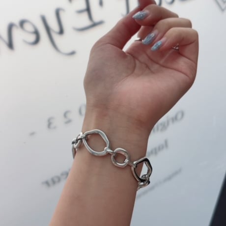 2606BR0132 / Connect chain bracelet（Silver）