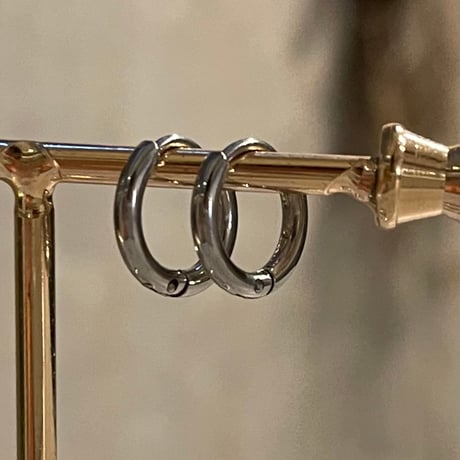 2601PR0835 #B / Stainless hoop pierce（ID10mm/T2mm） /（Gold）