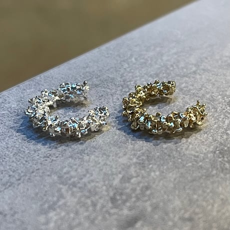2509EC030 / Shiny line Earcuff（Silver）