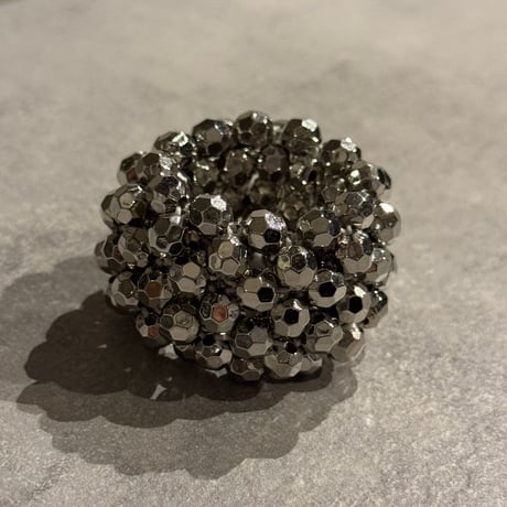 2412HA0051 / Volume bees hair tie（Silver)