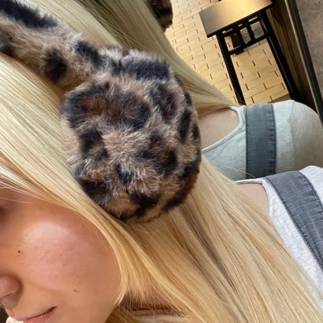 2501GS036(S) / Volume fur ear muffler（Leopard)