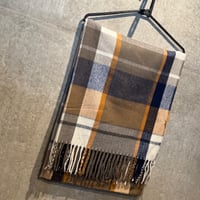2511GS052(S)/ Check Stole（Brown CK)