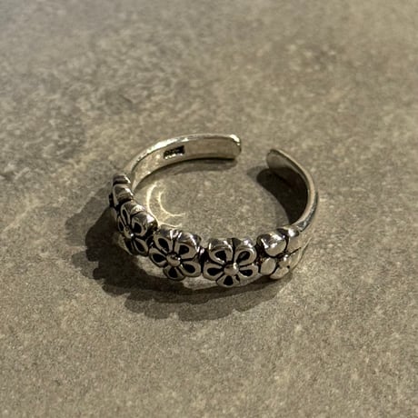 2508RG0672 / Mini Flower ring（Silver）