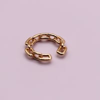 Link chain Small Earcuff （Gold） / EC054
