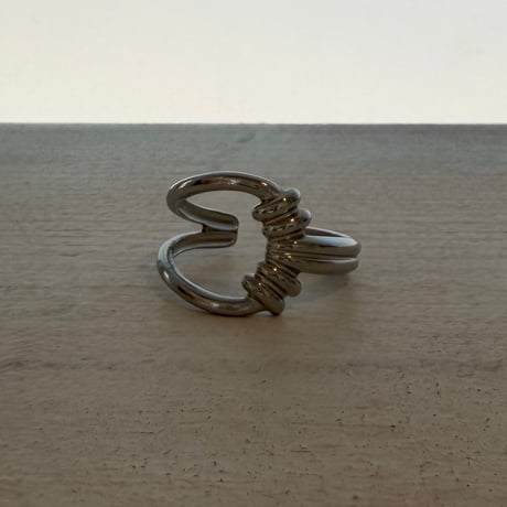 2604RG0768 / Asymmetry wrap ring（Silver）