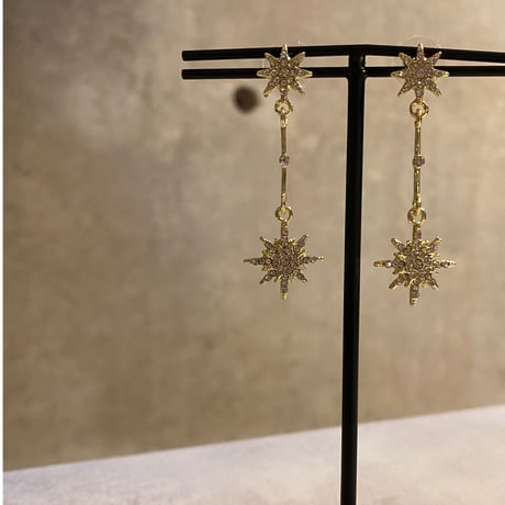 Line store octagram Pierce（Gold） / 2211_PR0540