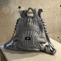 2610BG053(S) / Shirring knit 2way Bag (Gray)