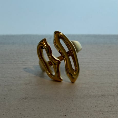 2606RG0809 / Asymmetry design ring（Gold）