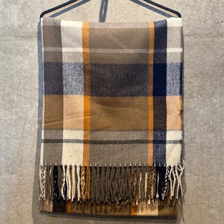 2511GS052(S)/ Check Stole（Brown CK)
