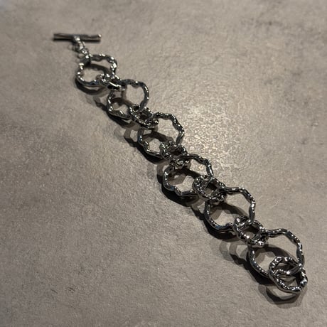 2503BR0072 / Wave circle Bracelet（silver）