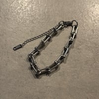 2510BR0096 / Utype chain Bracelet（Silver）