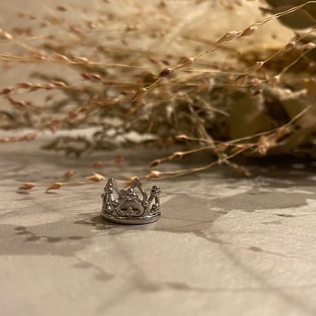 Crown Earcuff(Silver)/EC102