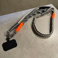 2511GS050(S) / Original Design Smartphone Strap（Silver/Gray/Orange）