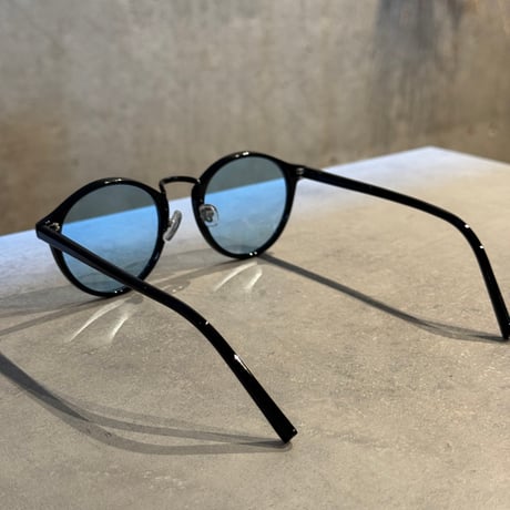 SE25SG_CA012（S） / Boston Sunglasses (Black/Blue)