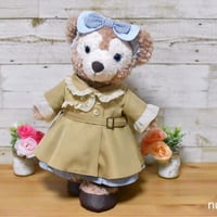 【シェリーメイサイズ】トレンチコートの型紙