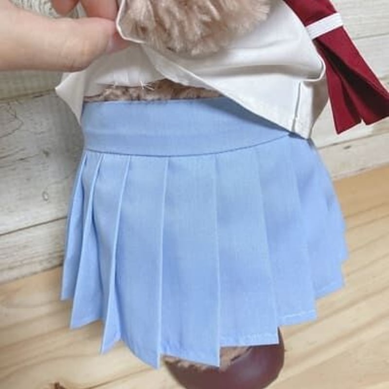 シェリーメイサイズ】プリーツスカートの型紙 | ぬいぺ