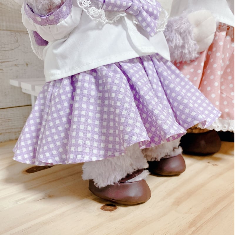 スカート（シェリーメイ） シェリーメイサイズ】フレアギャザースカートの型紙 | ぬいぺ