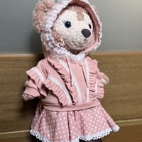 【シェリーメイサイズ】フリルフーディーの型紙