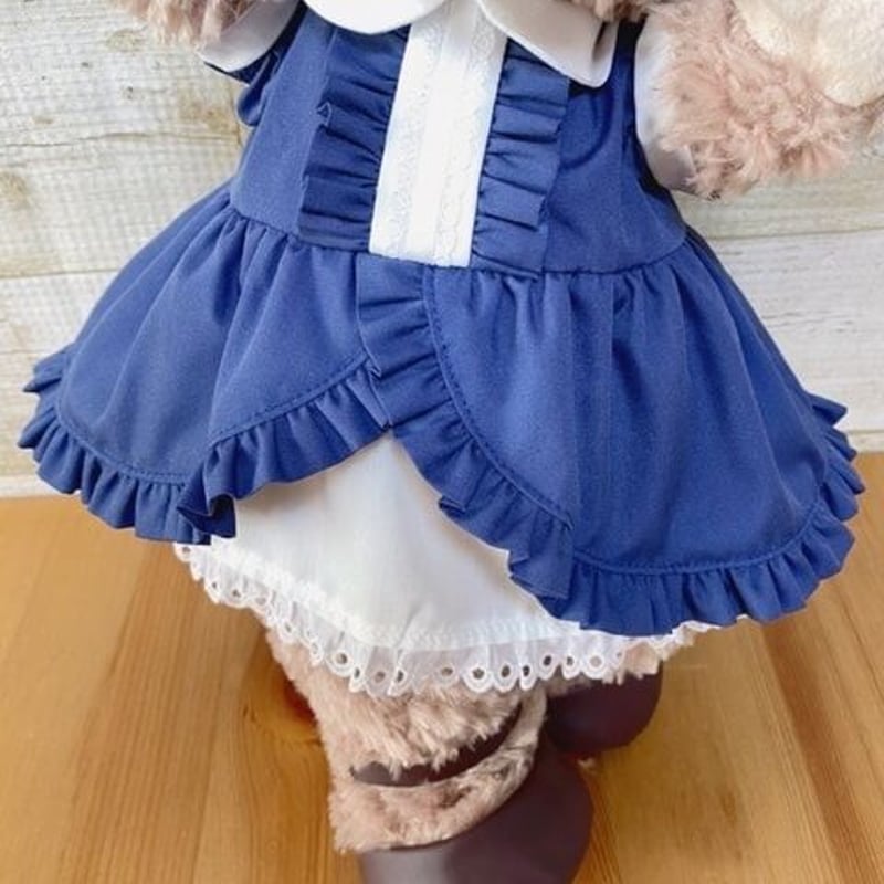 カスタムパーツ】ワンピースの二重フリルスカート【シェリーメイサイズ