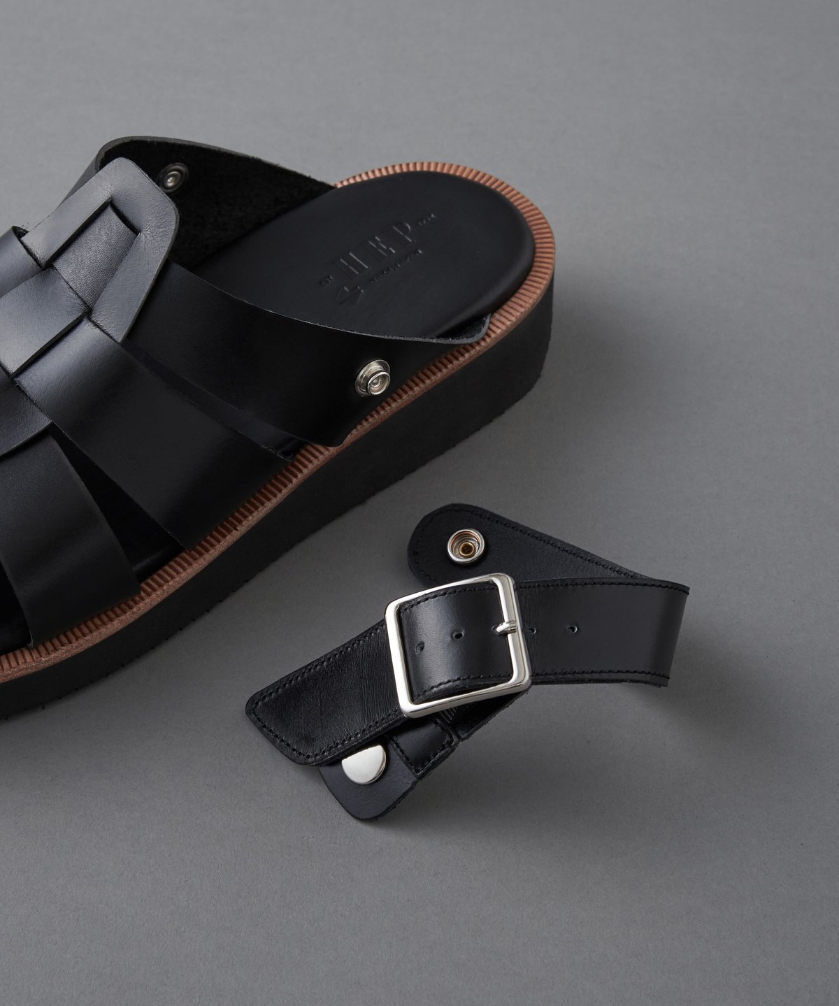 VERITABLE BOX CALF ボックスカーフレザー ベルト ダルメシアン 【公式