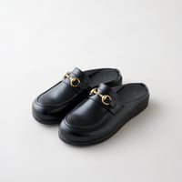 Sabrina Horsebit［Black］