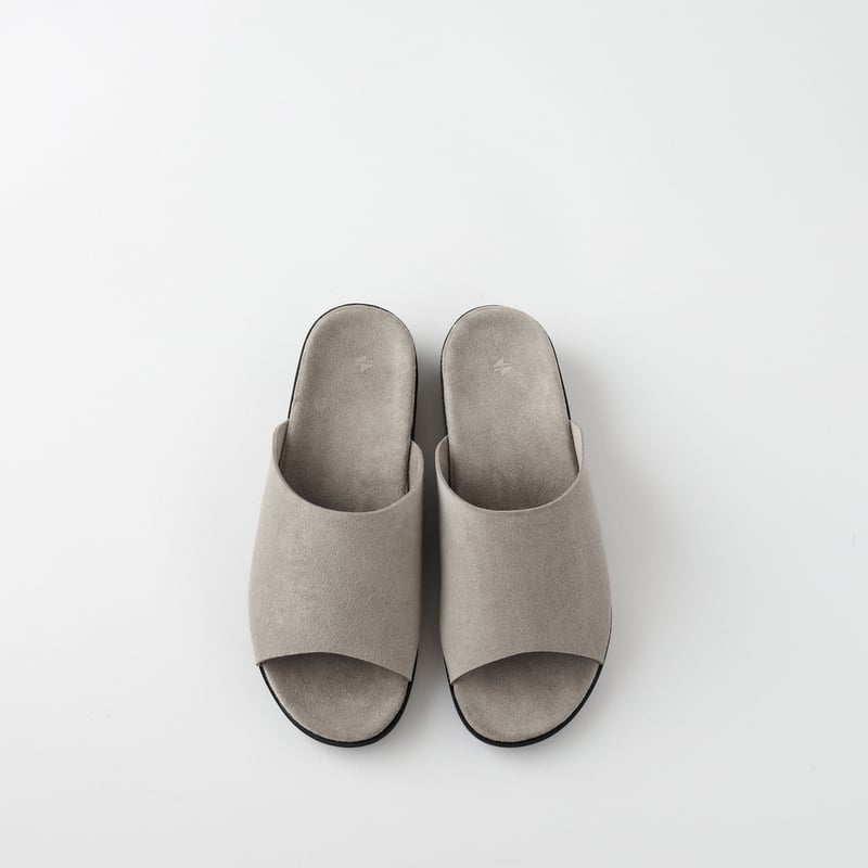  SLIPPER hobo グレー サンダル hobo × ISLAND SLIPPERのトングサンダル
