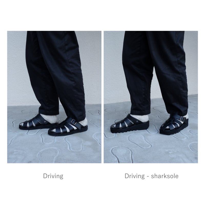 デニイロ　278 シャークシルバー★希少★限定値下げ！ 訳あり】Driving Sharksole [Ivory] | HEP SHOP ONLINE