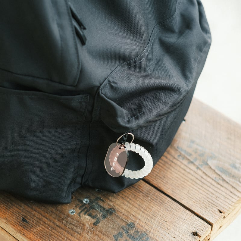 HEPアクリルキーホルダー 【Transparent/Brown】(透明/茶色