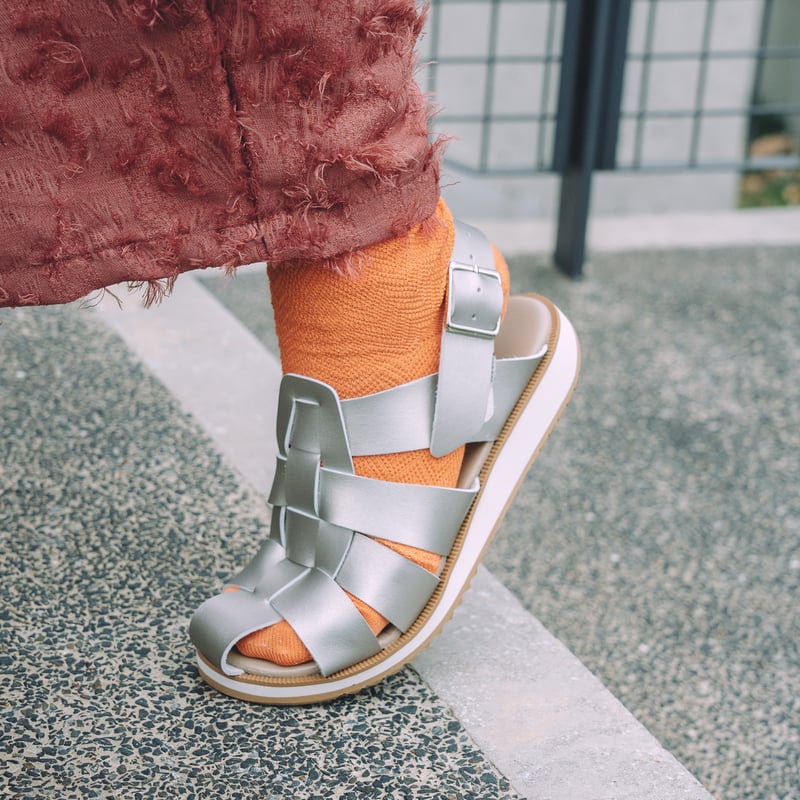 クック様　HEP Driving サンダル　ブラック&シルバーおまとめ　SS 楽天市場】HEP（ヘップ） DRV ドライビング サンダル / グルカ