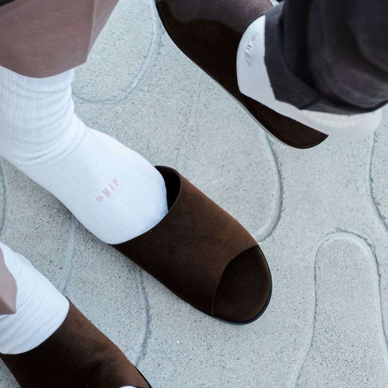 HEP ワンポイント刺繍入りソックス / 25.0-27.0cm［White］ | HEP S