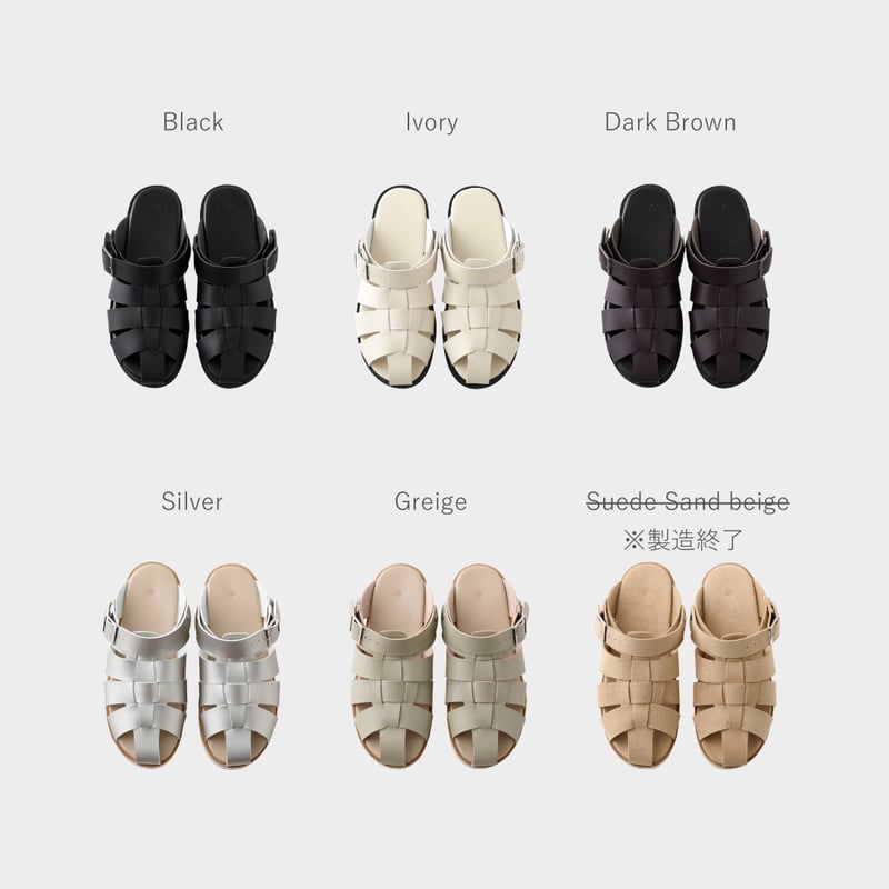 ¥15,400 hep driving sandal S(23-24)black Driving [Black] | HEP SHOP ONLINE