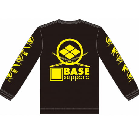 AFG BASE『KATANA』長袖Tee  BLACK×YELLOW