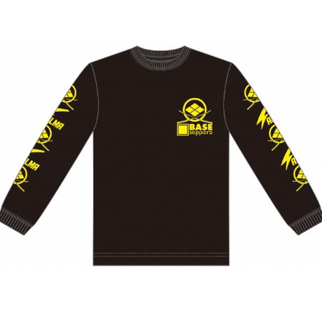 AFG BASE『KATANA』長袖Tee  BLACK×YELLOW