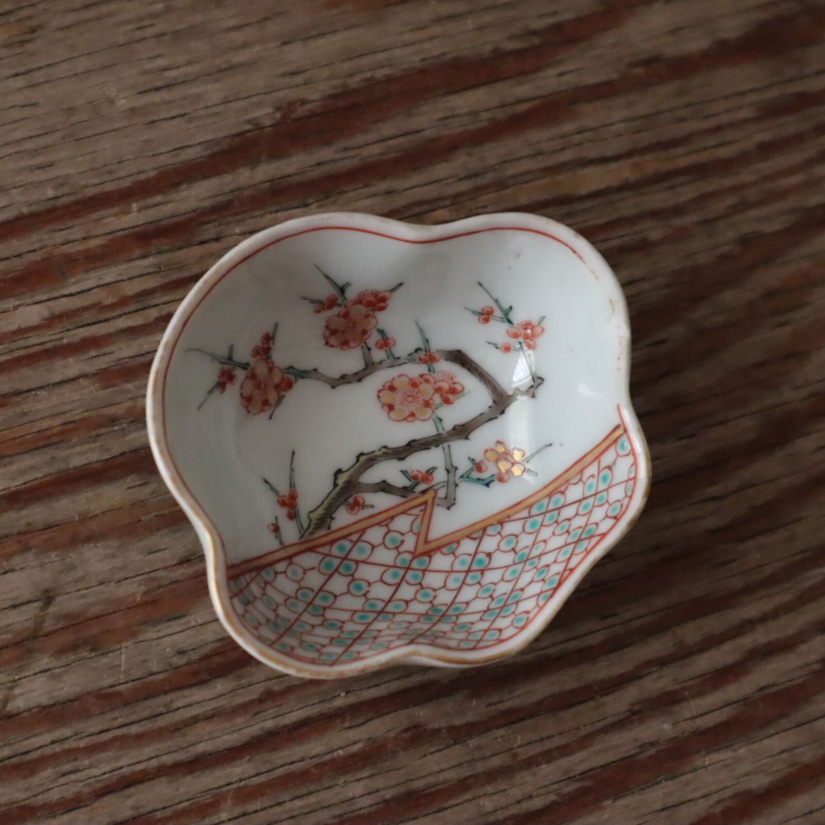 A001【豆皿】印判染付け色絵 いろいろ3種5点 | うつわ屋 KOJI