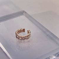 pave stone cuff・pinkgold